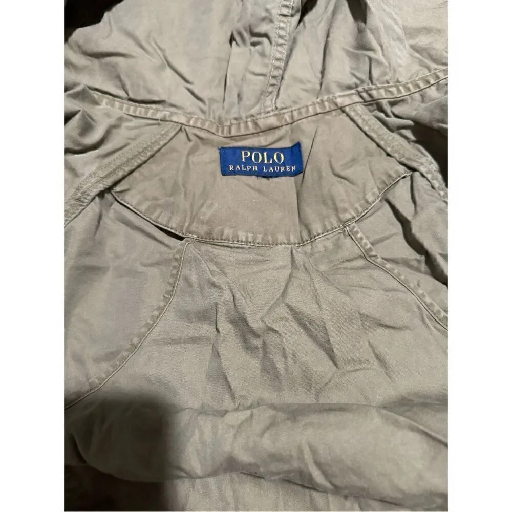 Polo Ralph Lauren green Hooded full zip
